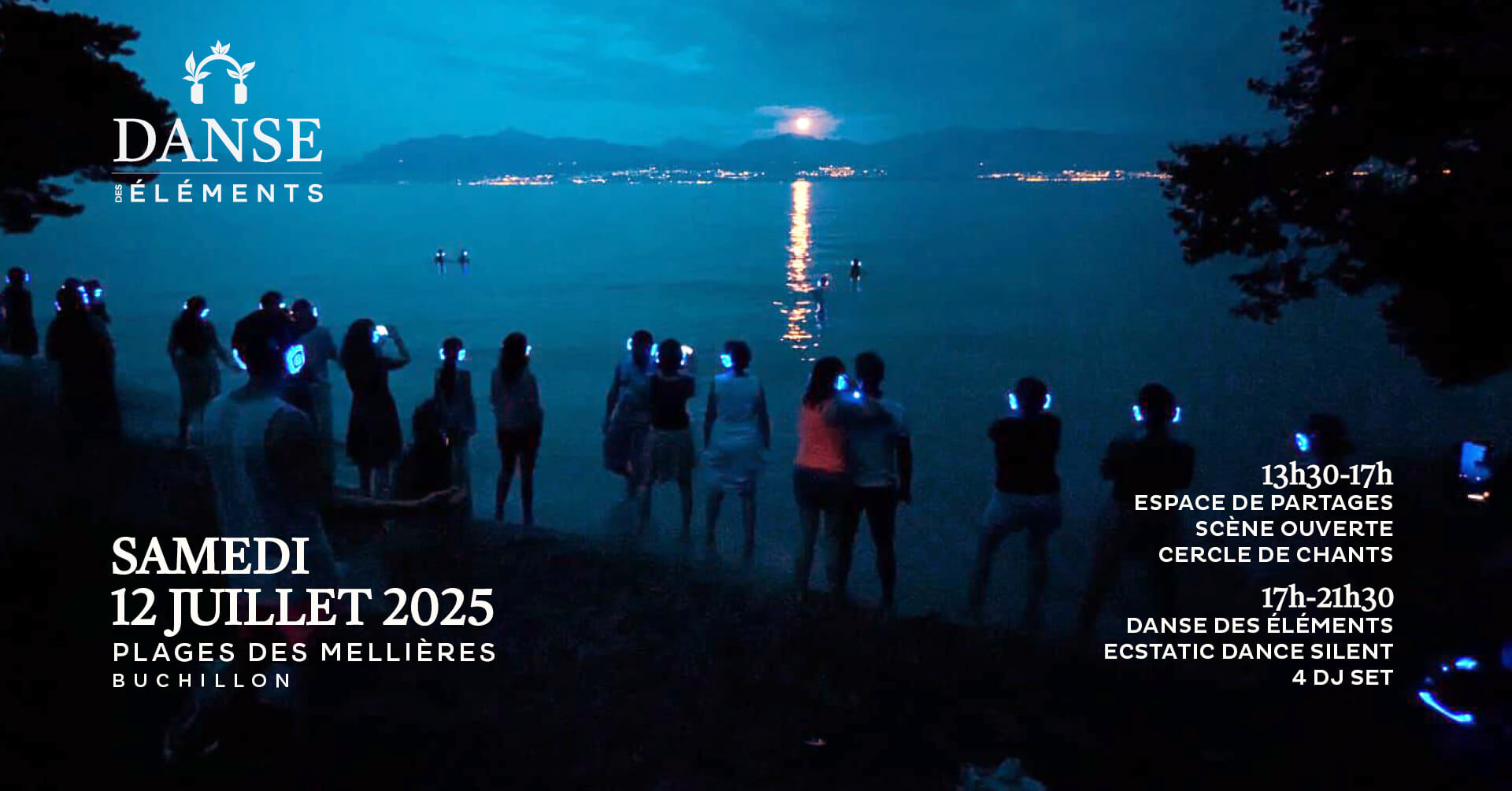 Danse des éléments 2025 - Silent Ecstatic Dance